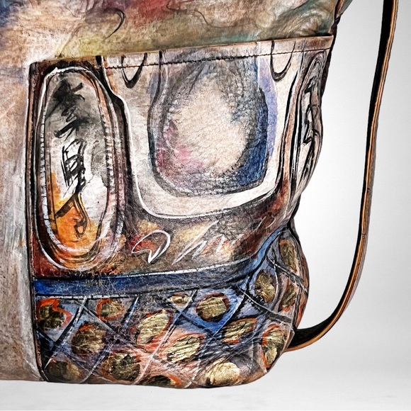 Jane Yoo Wearable Art Bags Jane Yoo Wearable Art Hand Painted